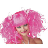 Morris Costumes MR-177019 Wig Pixie Pink Rose