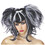 Morris Costumes MR177057 Adult's Black &amp; White Long Fairy Wig