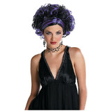 Morris Costumes Wicked Widow Wig Black