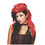Morris Costumes MR177578 Adult's Red &amp; Black Wicked Wig
