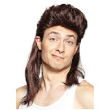 Morris Costumes Men's Nightclub Mullet Wig