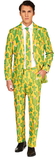Morris Costumes Men's Yellow Cactus Suit