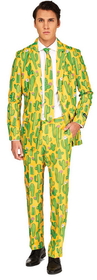 Morris Costumes Men's Yellow Cactus Suit
