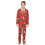 Morris Costumes OSB0026SM Boy's Red Icon Christmas Suit