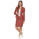 Morris Costumes Women's Red Christmas Tree Suit