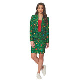 Morris Costumes Women's Green Christmas Tree Suit