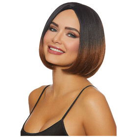 Dreamgirl Women's Mid Length Ombre Bob Wig