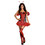 Dreamgirl RL6406LG Women's Light Me Up Ladybug Costume
