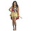 Dreamgirl RL8123LG Women's Golden Gladiator Costume - Large