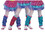 Dreamgirl RL9604PR Girl's Dance Craze Leg Warmers - Purple
