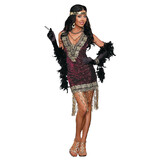 Dreamgirl Women's Sophisticated Lady Flapper Costume