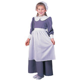 Rubie's Girl's Gray Pilgrim Dress Costume