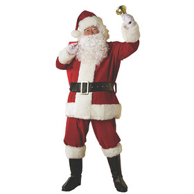 Rubie's RU2364 Adult's Plush Regal Santa Costume
