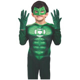 Rubie's RU3618 Green Lantern Hal Jordon Gloves For Kids