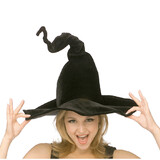 Morris Costumes RU49351 Adult Crooked Witch Hat