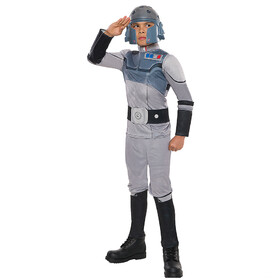 Morris Costumes Boy's Star Wars Rebels Deluxe Agent Kallus Costume