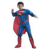 Boy's Deluxe Photo Real Muscle Chest Superman Costume
