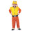 Morris Costumes RU620327SM Boy's PAW Patrol&#153; Rubble Costume - Small