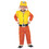Morris Costumes RU620327T Toddler Boy's PAW Patrol&#153; Rubble Costume - 3T-4T