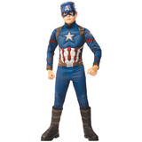 Rubie's Boy's Avengers Endgame Deluxe Captain America Costume