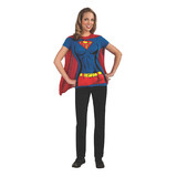 Rubie's Women's Supergirl™ Shirt Costume with Cape