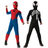 Rubie's Boy's 2 in 1 Reversible Muscle Chest Spider Man Costume