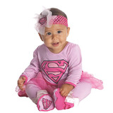 Rubie's RU881201I Baby Girl's Supergirl™ Onesie Costume - 6-12 Months
