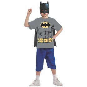 Rubie's Boy's Batman Shirt Mask Cape Costume