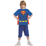 Rubie's RU-881346LG Superman Child Shirt Cape Lg