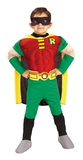 Rubie's RU882309T Toddler Boy's Deluxe Robin Muscle Chest Costume