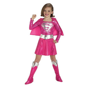 Rubie's Girl's Pink Supergirl&#153; Costume