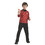 Rubie's RU883593LG Boy's Deluxe Red Star Trek Uniform Costume - Large
