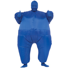 Rubie's RU887108 Adult Inflatable Blue Skin Suit