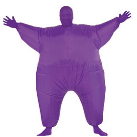 Rubie's RU887114 Men's Inflatable Purple Skin Suit Costume