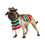 Rubie's RU887817MD Mexican Serape Dog Costume