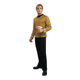 Rubie's Men's Deluxe Gold Uniform Star Trek™ Costume Large