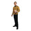 Rubie's RU889120LG Men's Deluxe Gold Uniform Star Trek&#153; Costume - Large