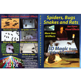 Morris Costumes RV183 Spiders Snakes And Bats DVD
