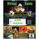 Morris Costumes RV199 Virtual Santa Digital Decor