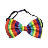 Morris Costumes SA10159 Rainbow Bow Tie