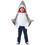 Morris Costumes SEW13083 Toddler Shark Quick Costume