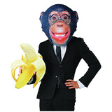 Morris Costumes SEW70149 Adult Chimp Mask