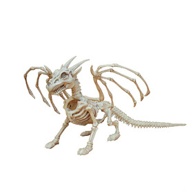 Morris Costumes SEW80469 Small Dragon Skeleton Halloween Decoration