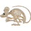 Morris Costumes SEW81258 21.5" Rat Attack Skeleton Decoration