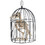 Morris Costumes SEZ53042 Skeleton Crow in a Cage