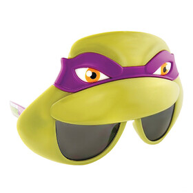 Morris Costumes SG1904 Sunstache Teenage Mutant Ninja Turtles&#8482;Donatello Sunglasses