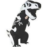 Studio Halloween SH21187 Kids' Inflatable Skeleton T-Rex Costume
