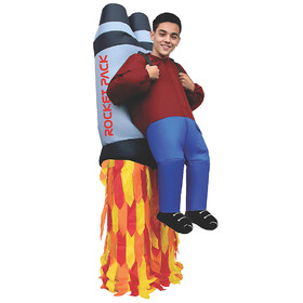 Studio Halloween SH21189 Kids' Inflatable Rocket Ship Costume