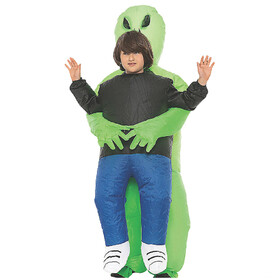 Studio Halloween SH21192 Kids' Inflatable Alien Costume