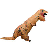 Studio Halloween SH21193 Adult's Inflatable Brown T-Rex Costume